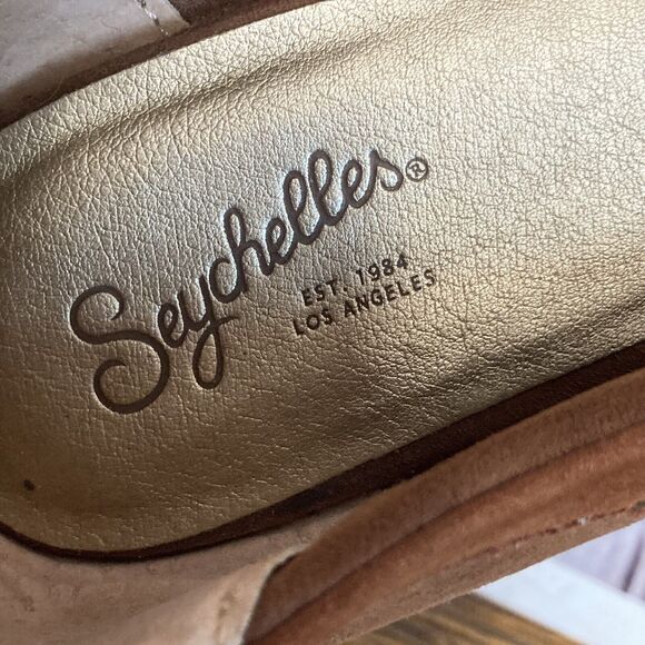 Seychelles Flat Shoes Womens 8.5‎ Brown Tedo Ballerina Director Casual - Picture 7 of 8
